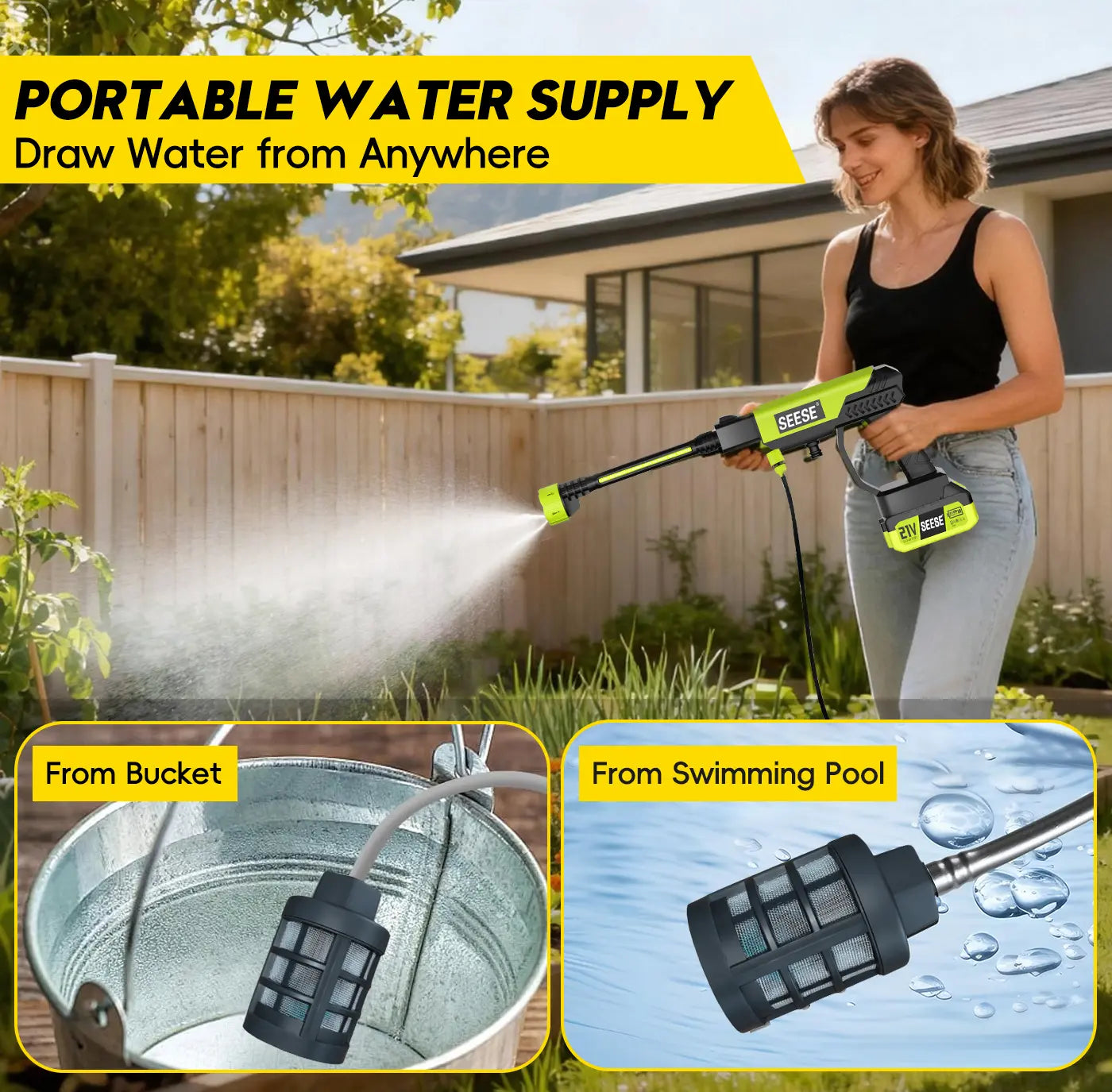 Cordless Pressure Washer for All Needs