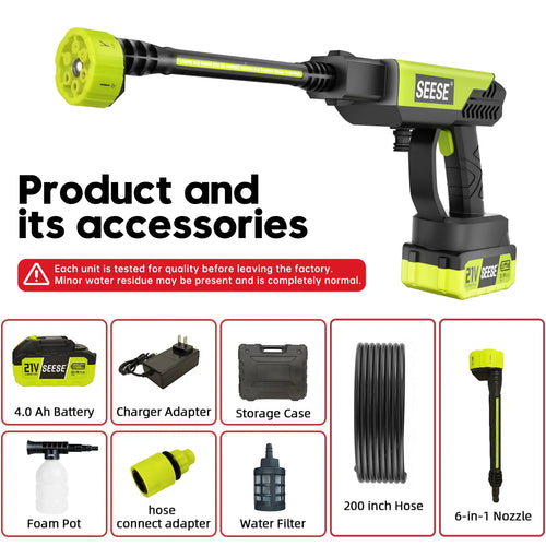 Cordless Pressure Washer for All Needs